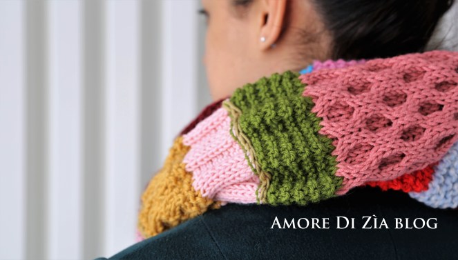 Come fare uno scaldacollo facile con avanzi di lana